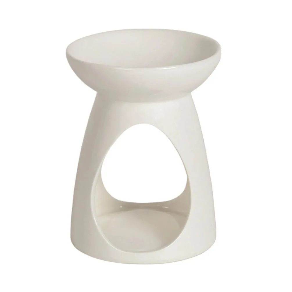 Aroma Teardrop White Ceramic Wax Melt Warmer £5.39
