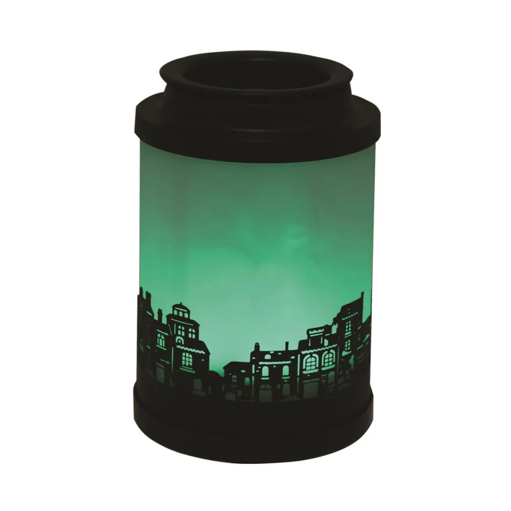 Aroma Cloudy Roof Tops LED Colour Changing Electric Wax Melt Warmer