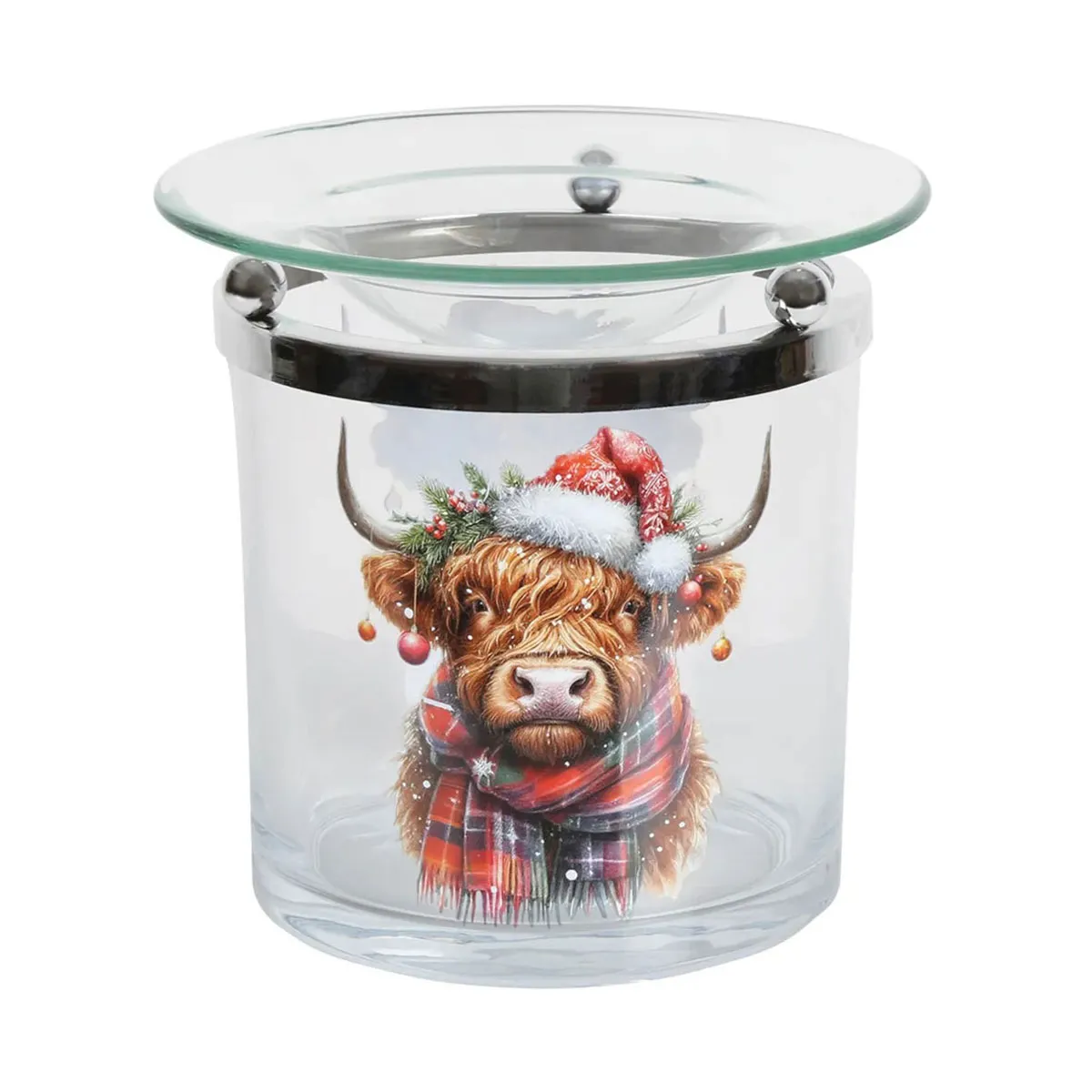 Aroma Christmas Highland Cow Wax Melt Warmer