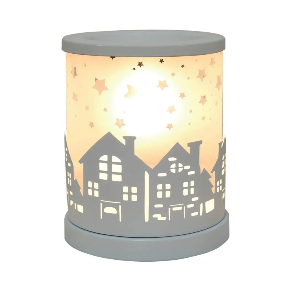 Aroma White Starry Night Electric Wax Melt Warmer
