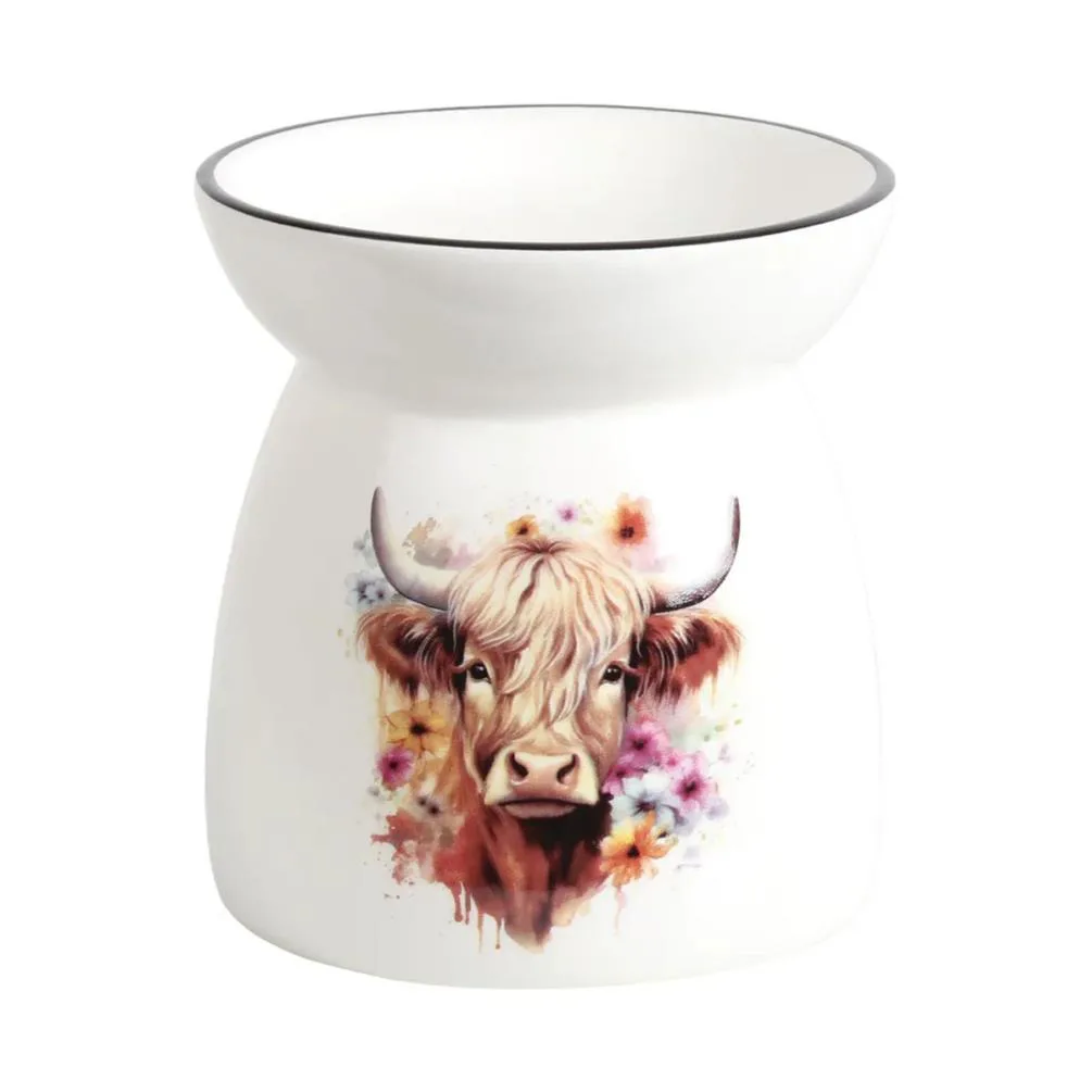 Aroma Highland Cow Ceramic Wax Melt Warmer