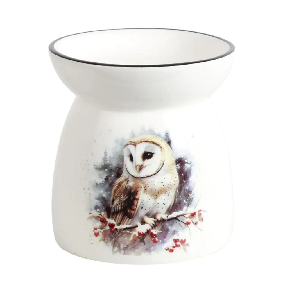 Aroma Barn Owl Ceramic Wax Melt Warmer