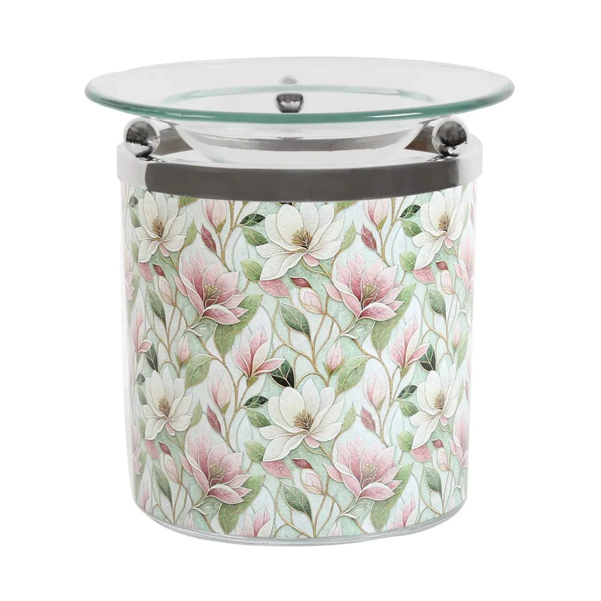 Aroma Pink Floral Wax Melt Warmer