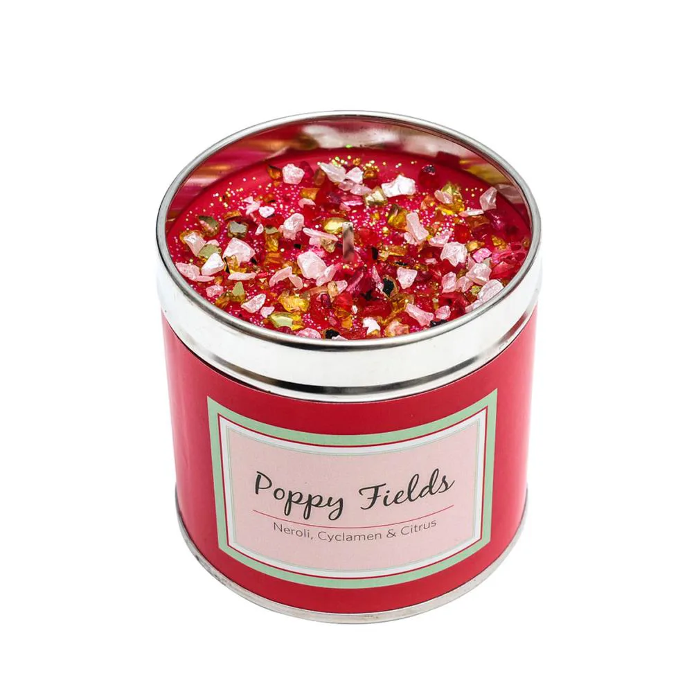 Best Kept Secrets Poppy Fields Tin Candle