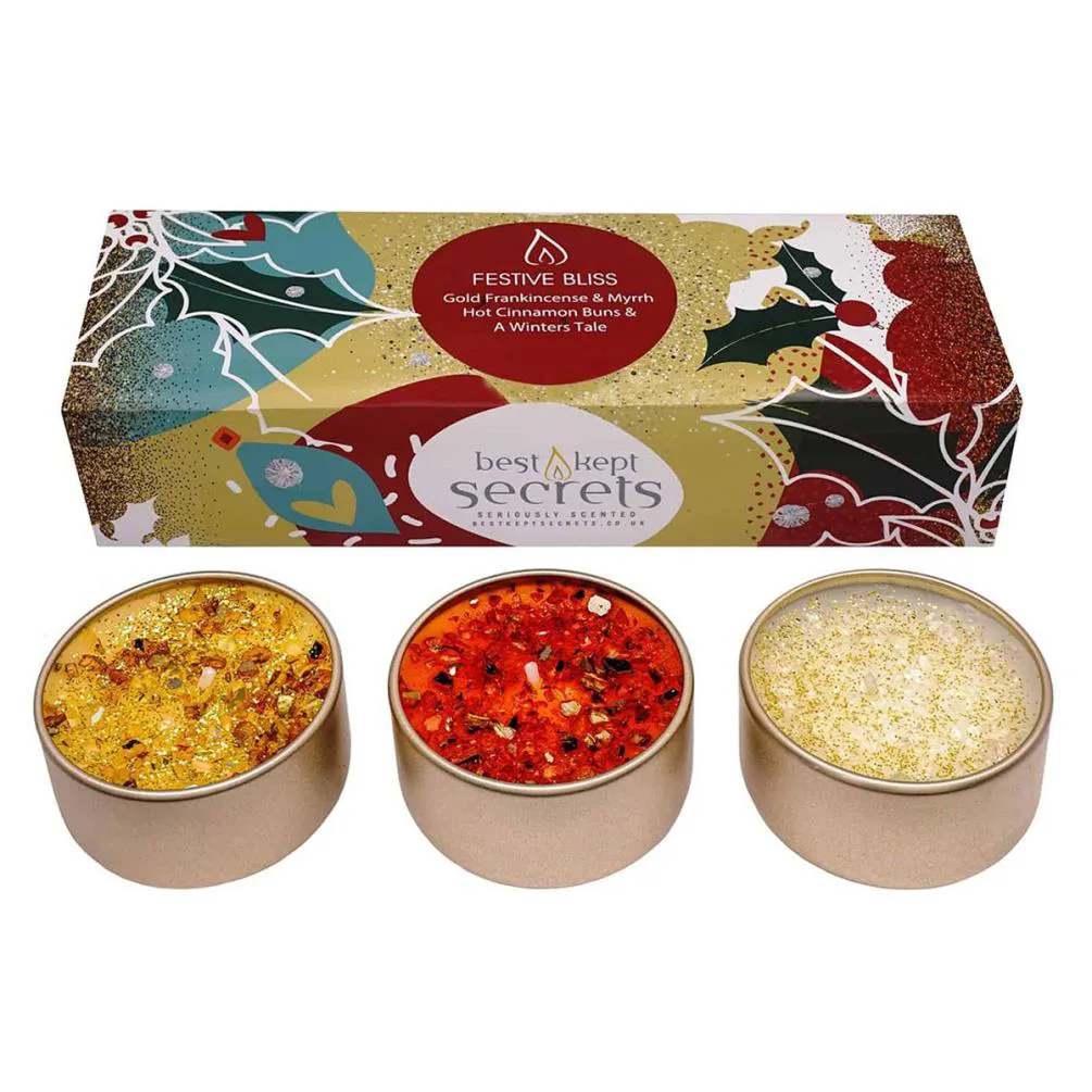 Best Kept Secrets Festive Bliss Three Lites