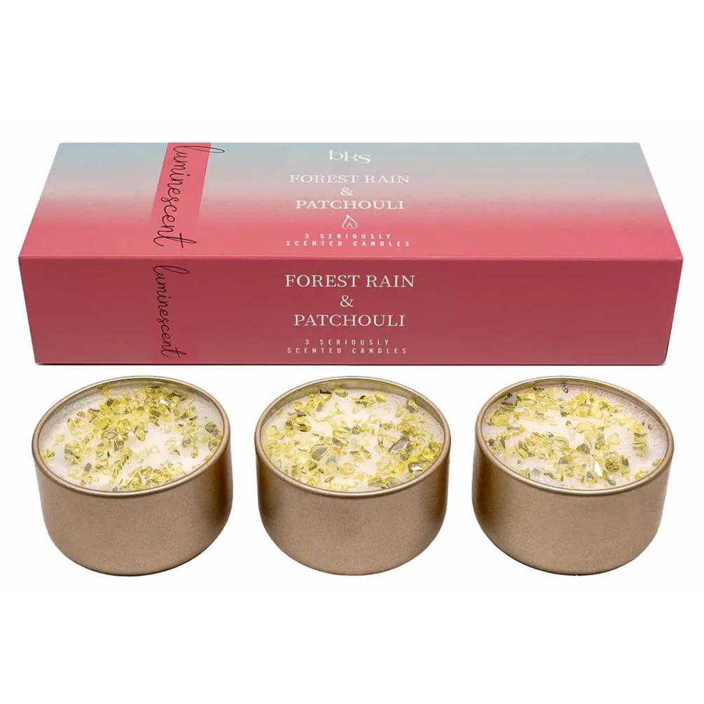 Best Kept Secrets Forest Rain & Patchouli Luminescent Three Lites
