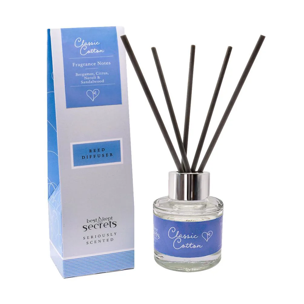 Best Kept Secrets Classic Cotton Reed Diffuser - 50ml