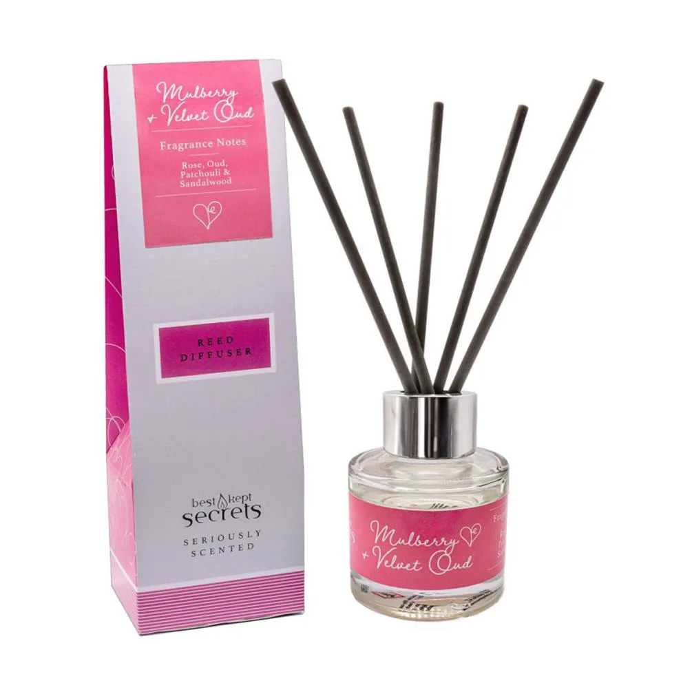 Best Kept Secrets Mulberry & Velvet Oud Reed Diffuser - 50ml
