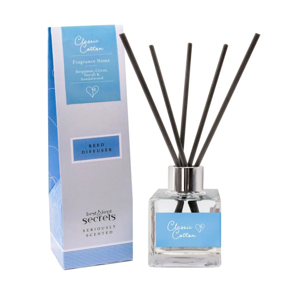 Best Kept Secrets Classic Cotton Reed Diffuser - 100ml