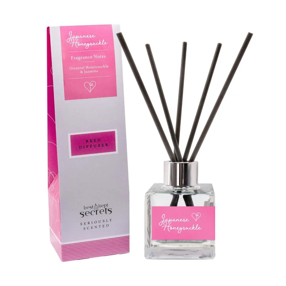 Best Kept Secrets Japanese Honeysuckle Reed Diffuser - 100ml