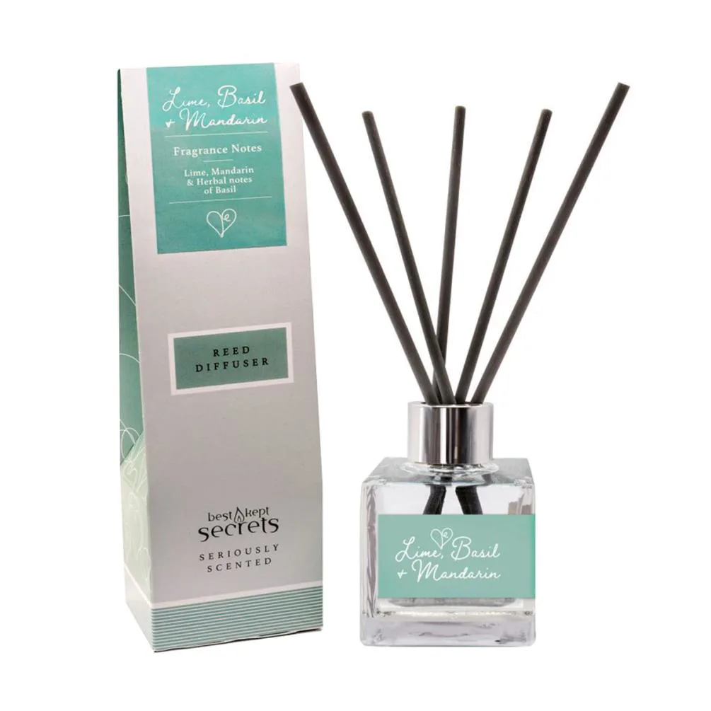 Best Kept Secrets Lime Basil & Mandarin Reed Diffuser - 100ml
