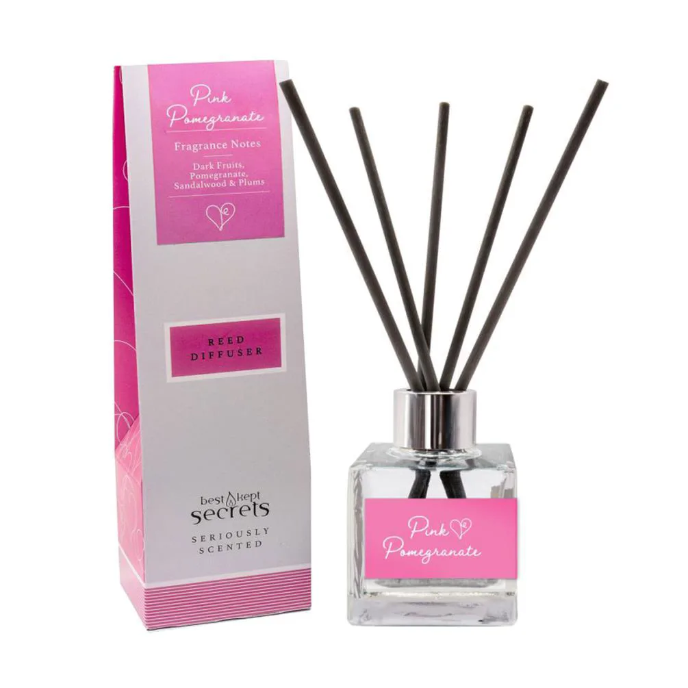 Best Kept Secrets Pink Pomegranate Reed Diffuser - 100ml