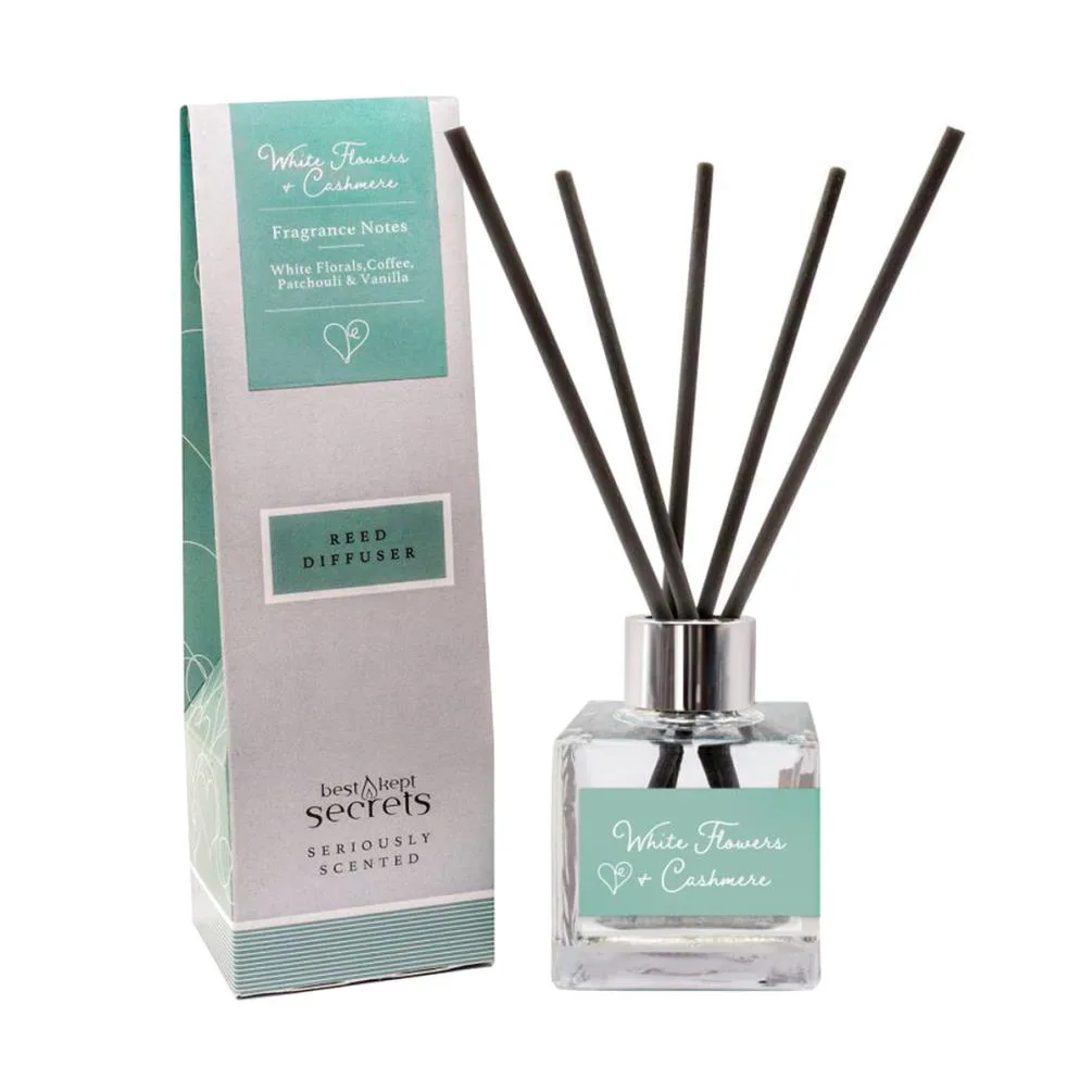 Best Kept Secrets White Flowers & Cashmere Reed Diffuser - 100ml