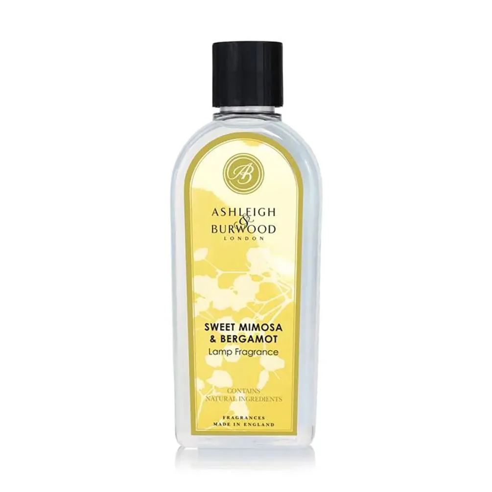 Ashleigh &amp; Burwood Sweet Mimosa &amp; Bergamot Lamp Fragrance 500ml