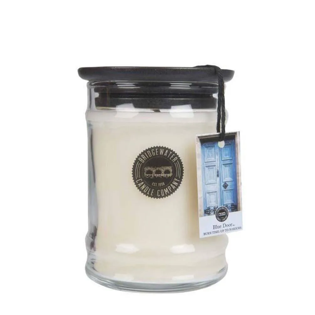 Bridgewater Blue Door Medium Jar Candle