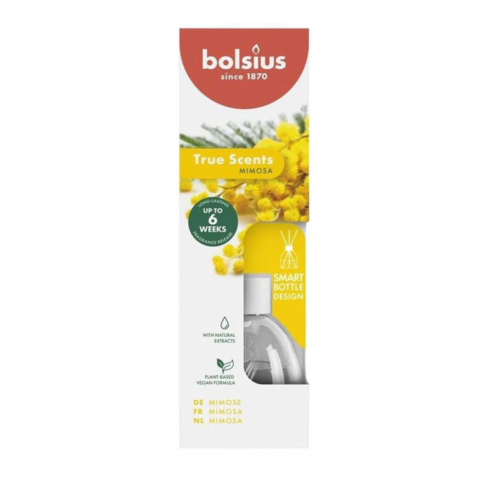 Bolsius Mimosa True Scents Reed Diffuser - 60ml