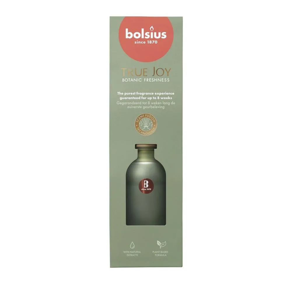 Bolsius Botanic Freshness True Joy Reed Diffuser - 80ml