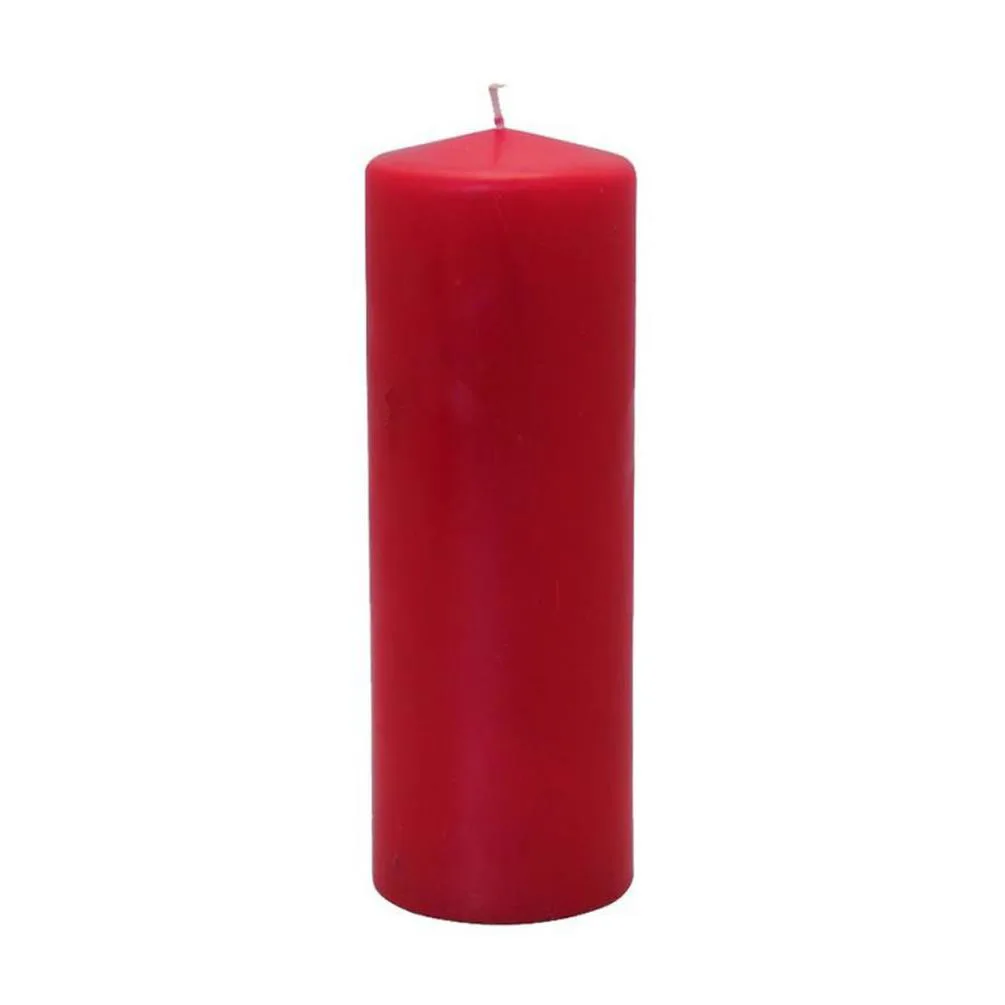 Bolsius Red Pillar Candle 20cm x 7cm