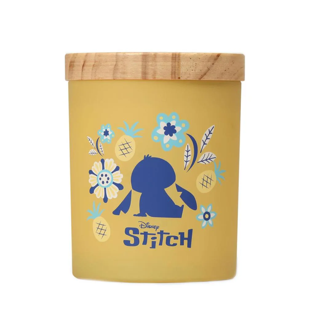Disney Stitch Pineapple &amp; Coconut Glass Candle