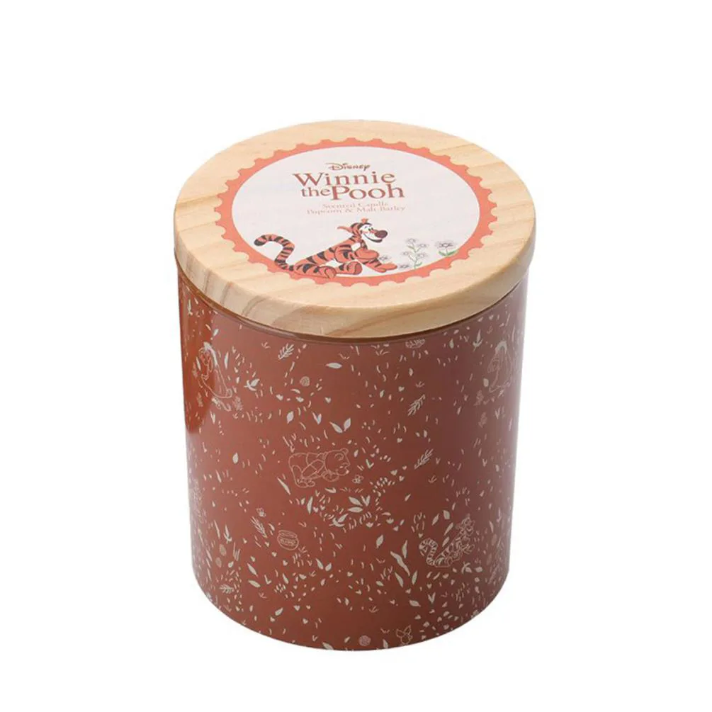 Winnie the Pooh Tigger Popcorn & Malt Barley Glass Candle