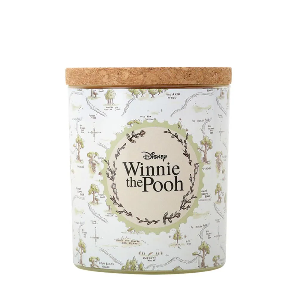Winnie the Pooh Hundred Acre Wood Glass Candle