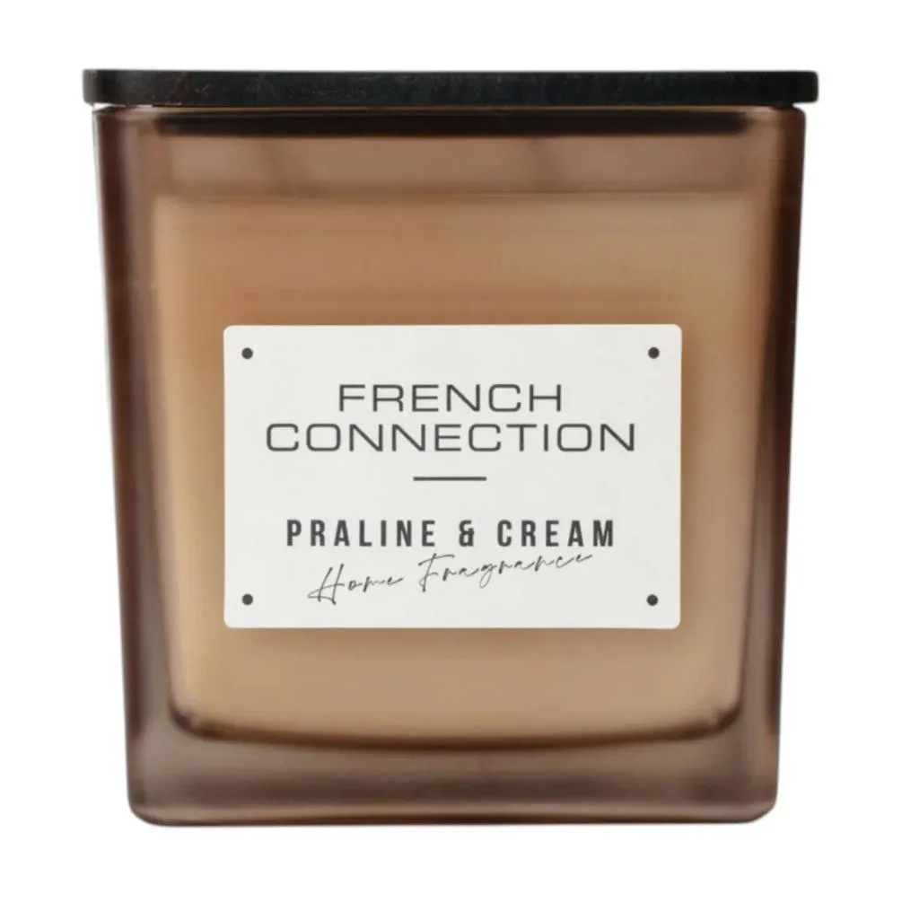 French Connection Praline & Cream Large Jar Candle