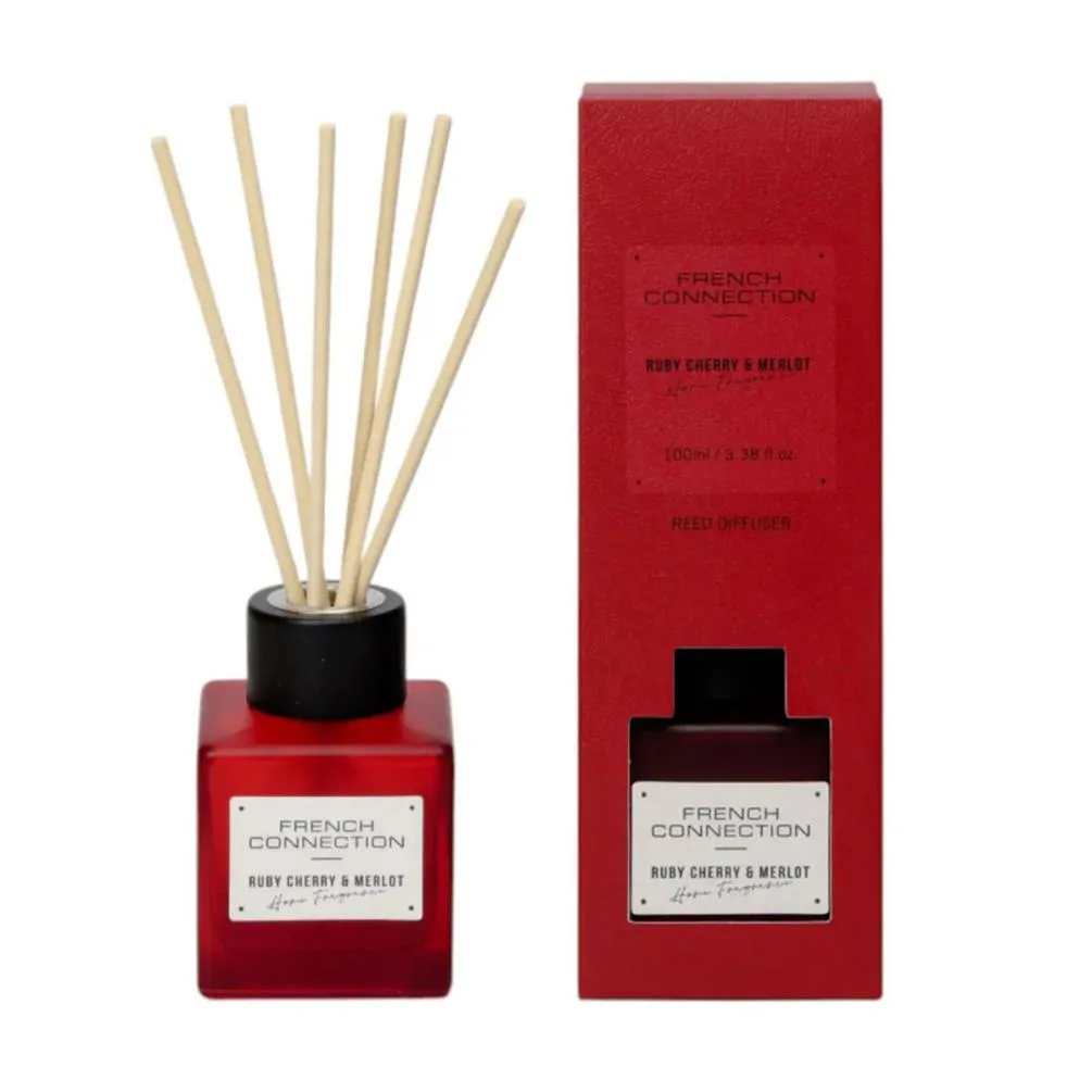 French Connection Ruby Cherry & Merlot Reed Diffuser 