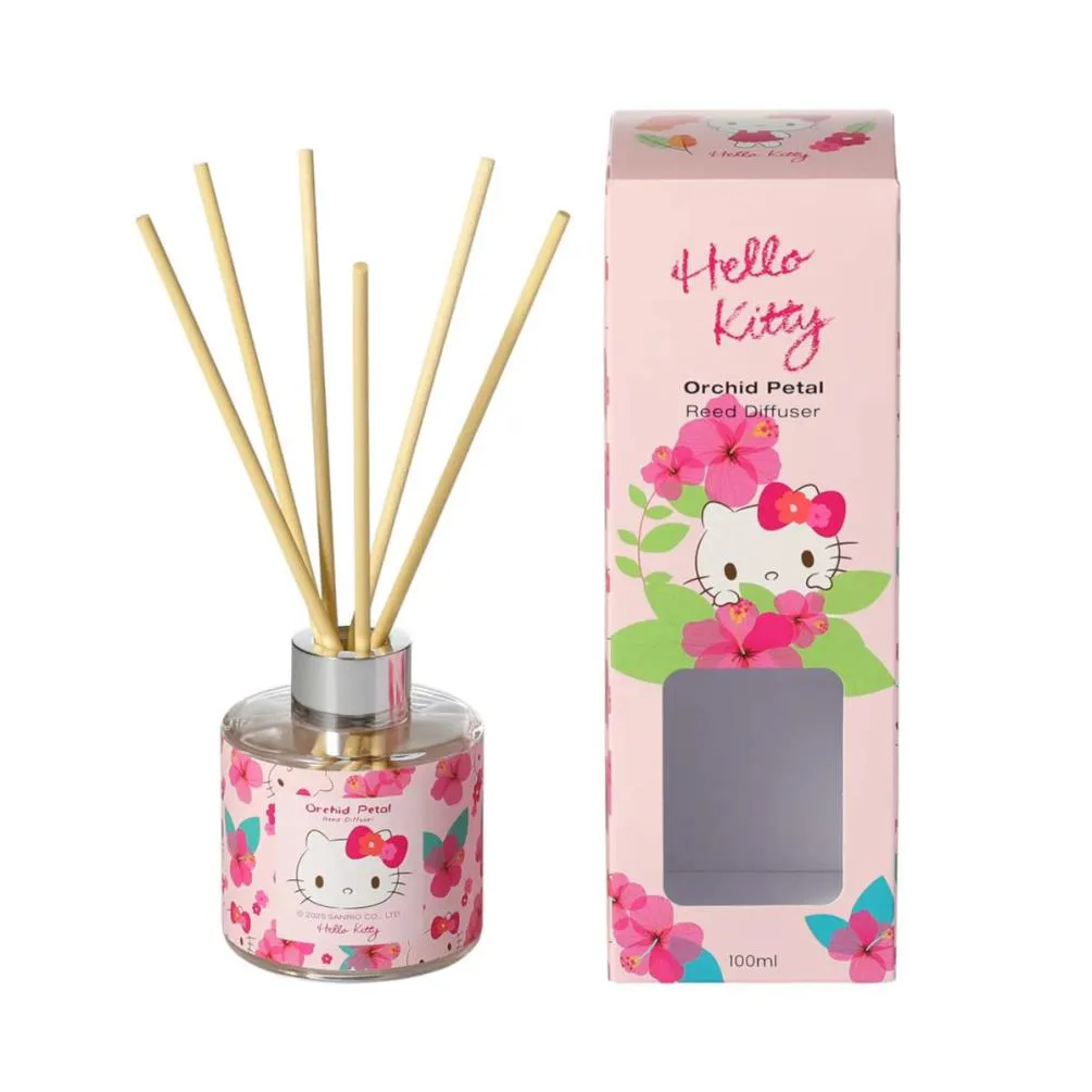 Hello Kitty Orchid Petal Reed Diffuser - 100ml