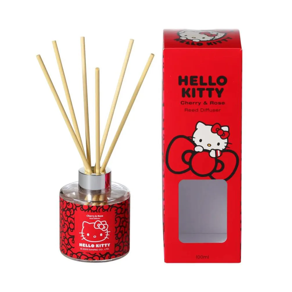 Hello Kitty Cherry & Rose Reed Diffuser - 100ml