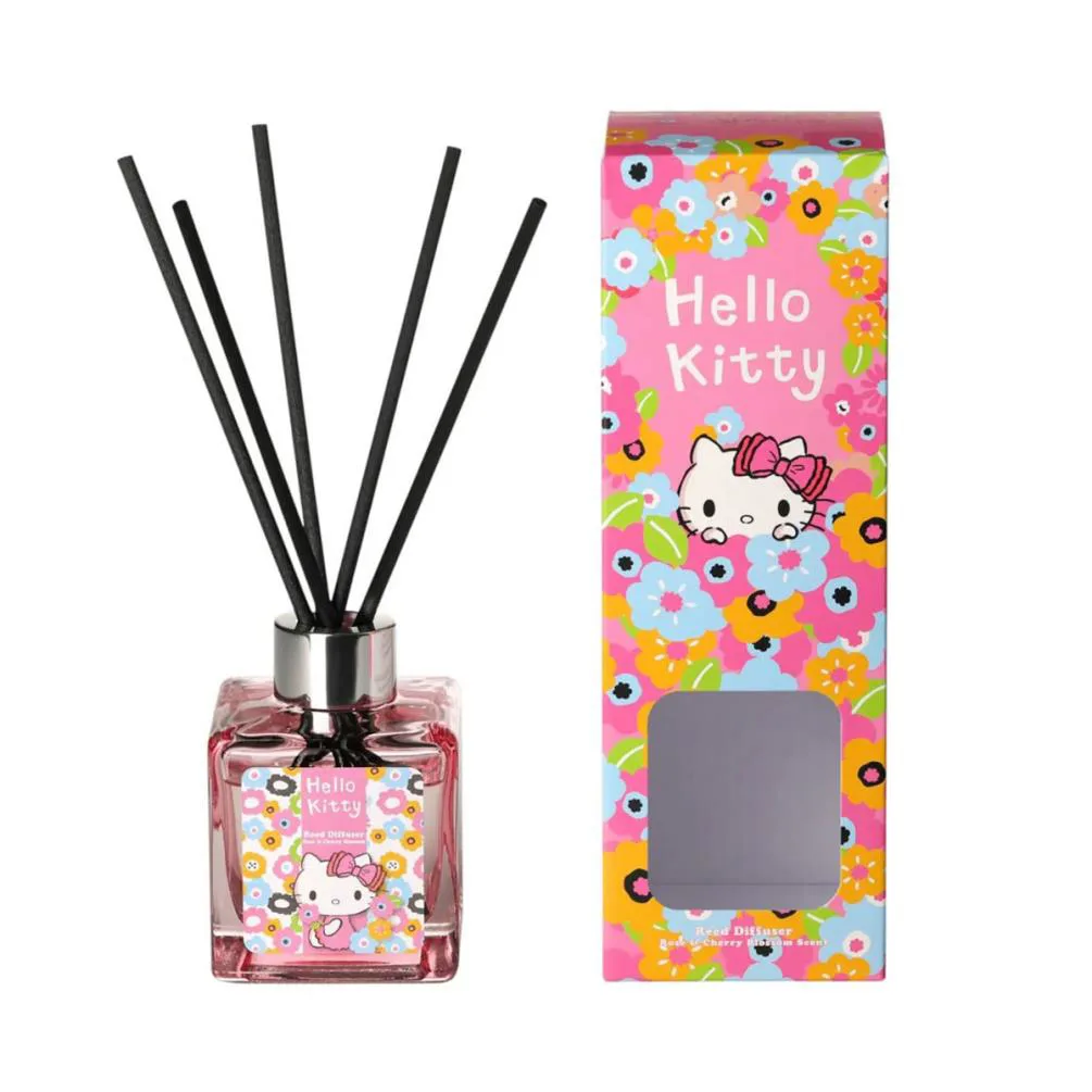 Hello Kitty Rose & Cherry Blossom Reed Diffuser - 100ml