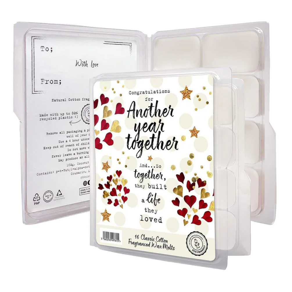 Best Kept Secrets Another Year Together Wax Melts (Pack of 8)