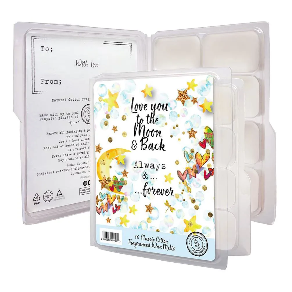 Best Kept Secrets Love You To The Moon Wax Melts (Pack of 8)