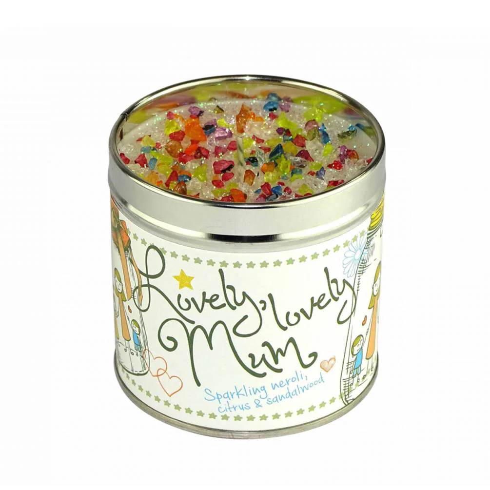 Best Kept Secrets Lovely Lovely Mum Tin Candle