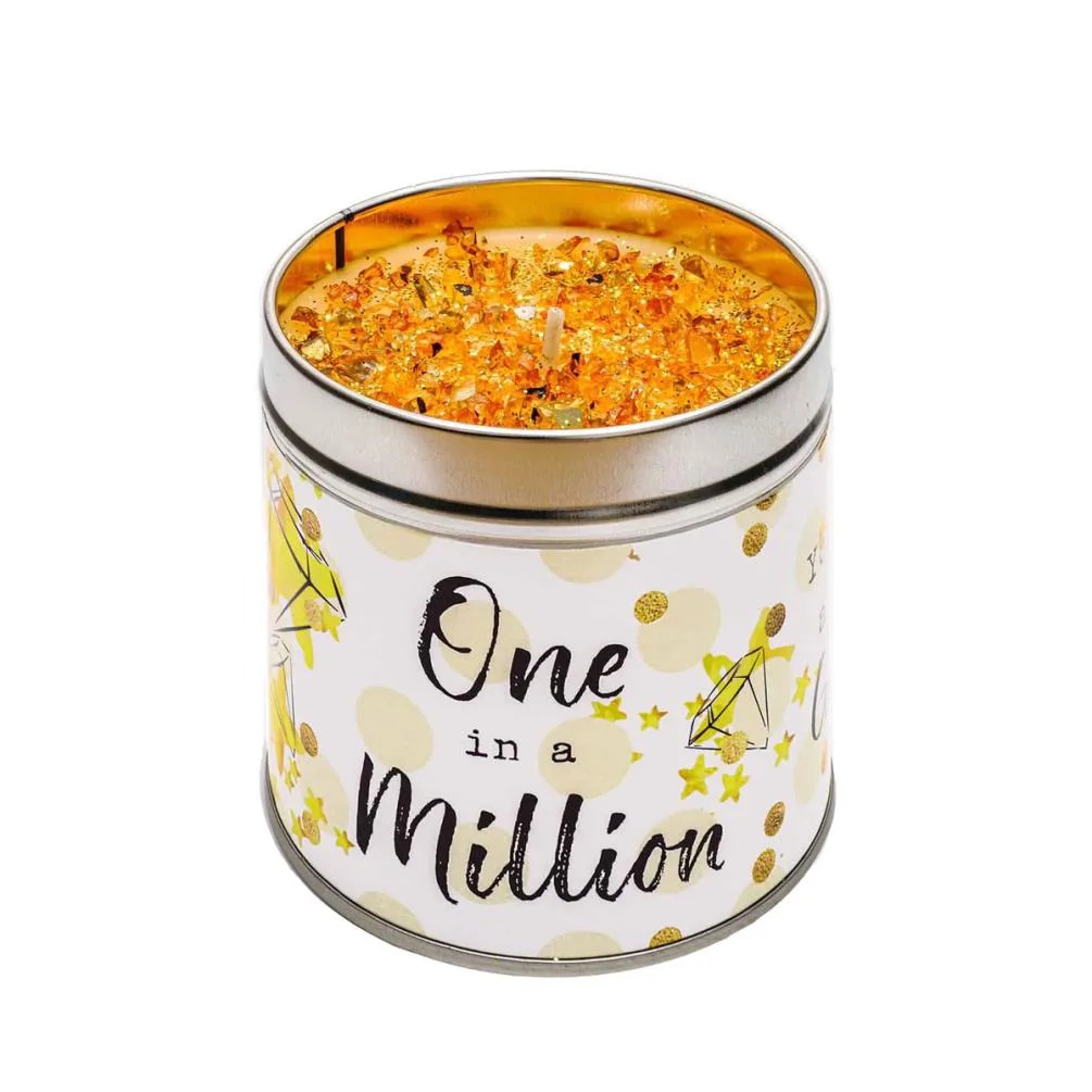 Best Kept Secrets One in a Million Tin Candle