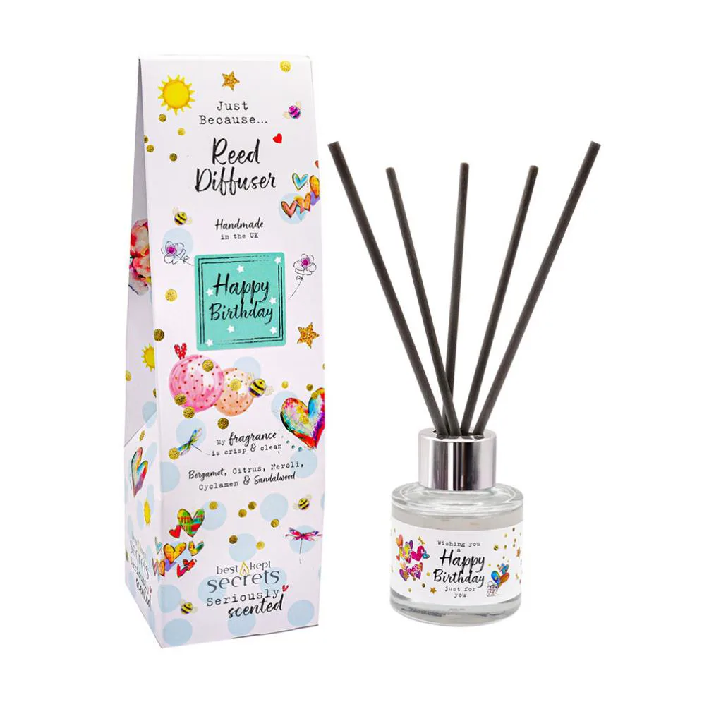 Best Kept Secrets Happy Birthday Sparkly Reed Diffuser - 50ml