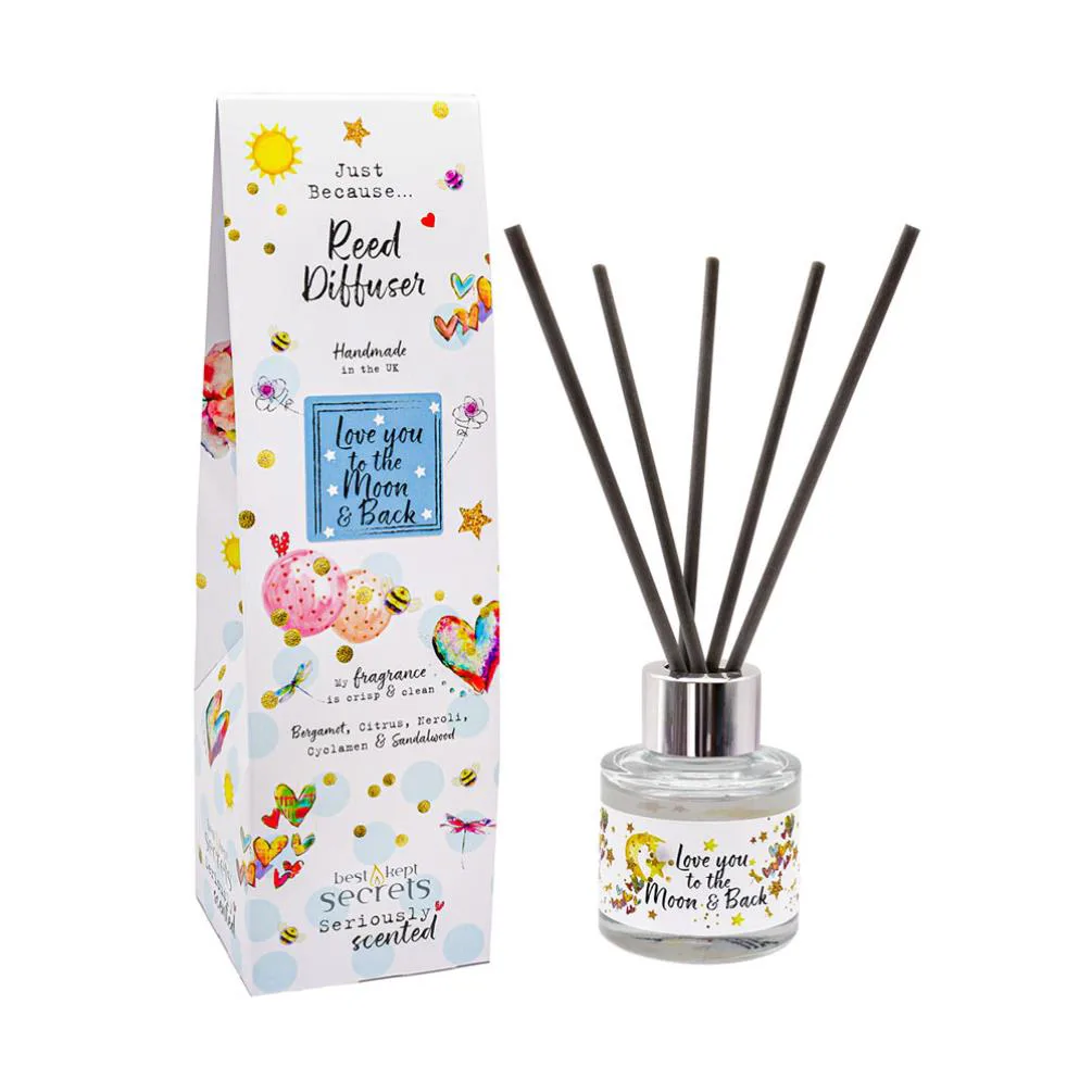 Best Kept Secrets Love You To The Moon & Back Sparkly Reed Diffuser - 50ml