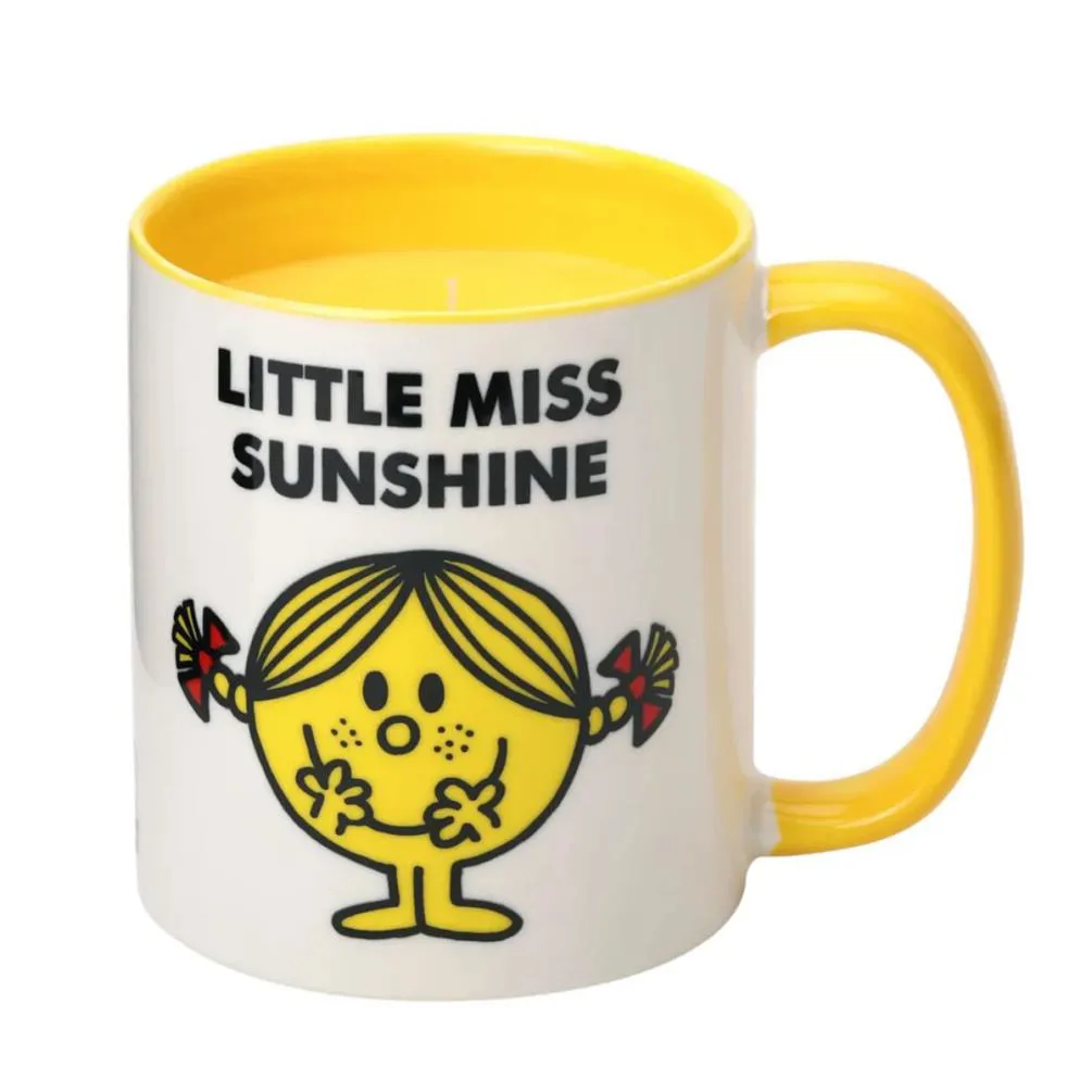 Mr Men Coconut & Pineapple Little Miss Sunshine Reusable Mug Candle