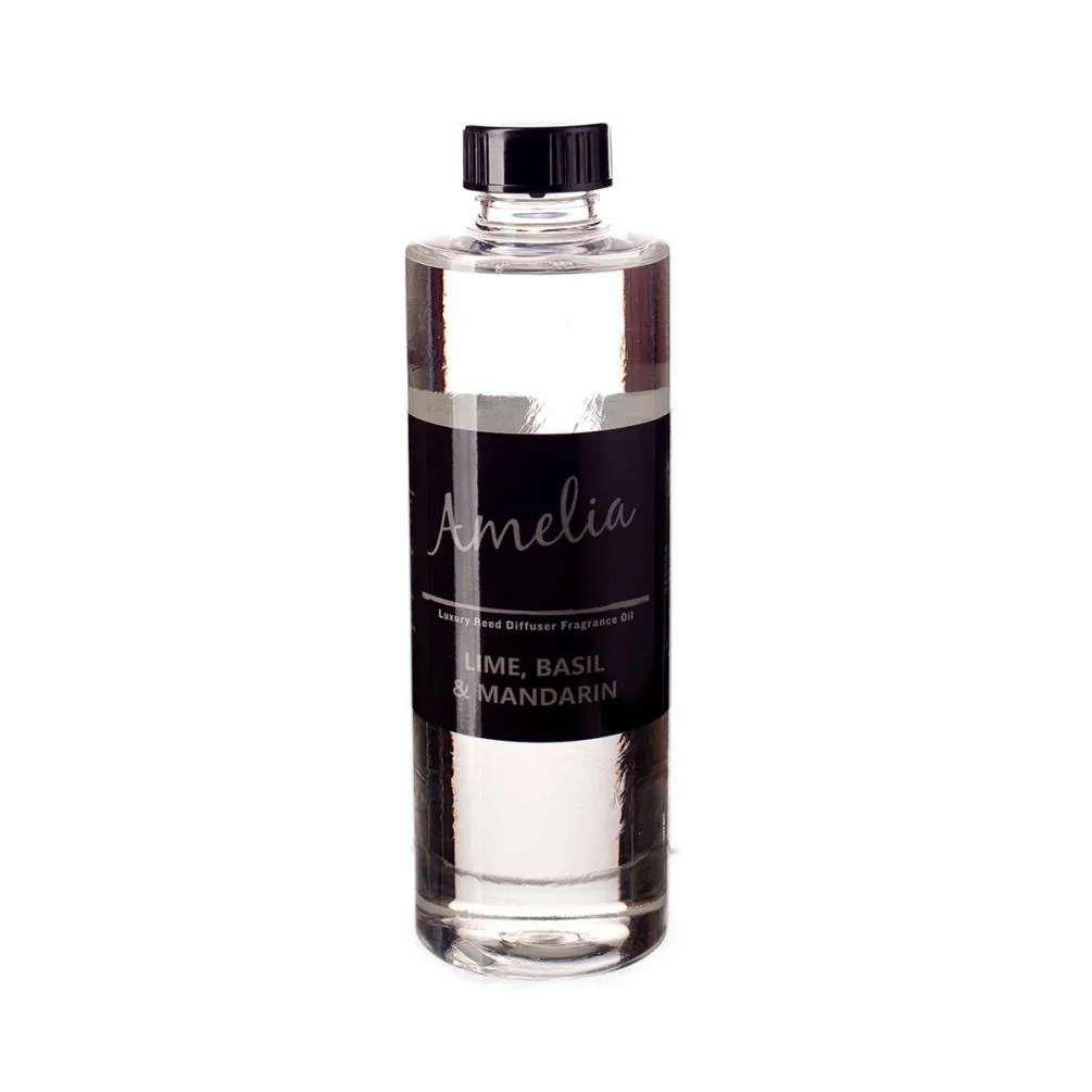 Amelia Lime Basil & Mandarin Reed Diffuser Refill 250ml