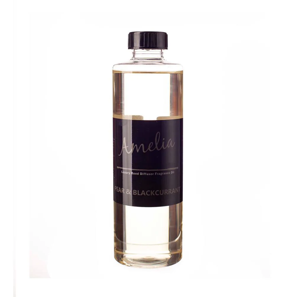 Amelia Pear &amp; Blackcurrant Reed Diffuser Refill 250ml