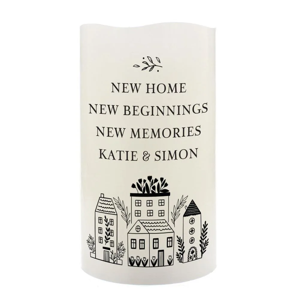 Personalised Home LED Candle