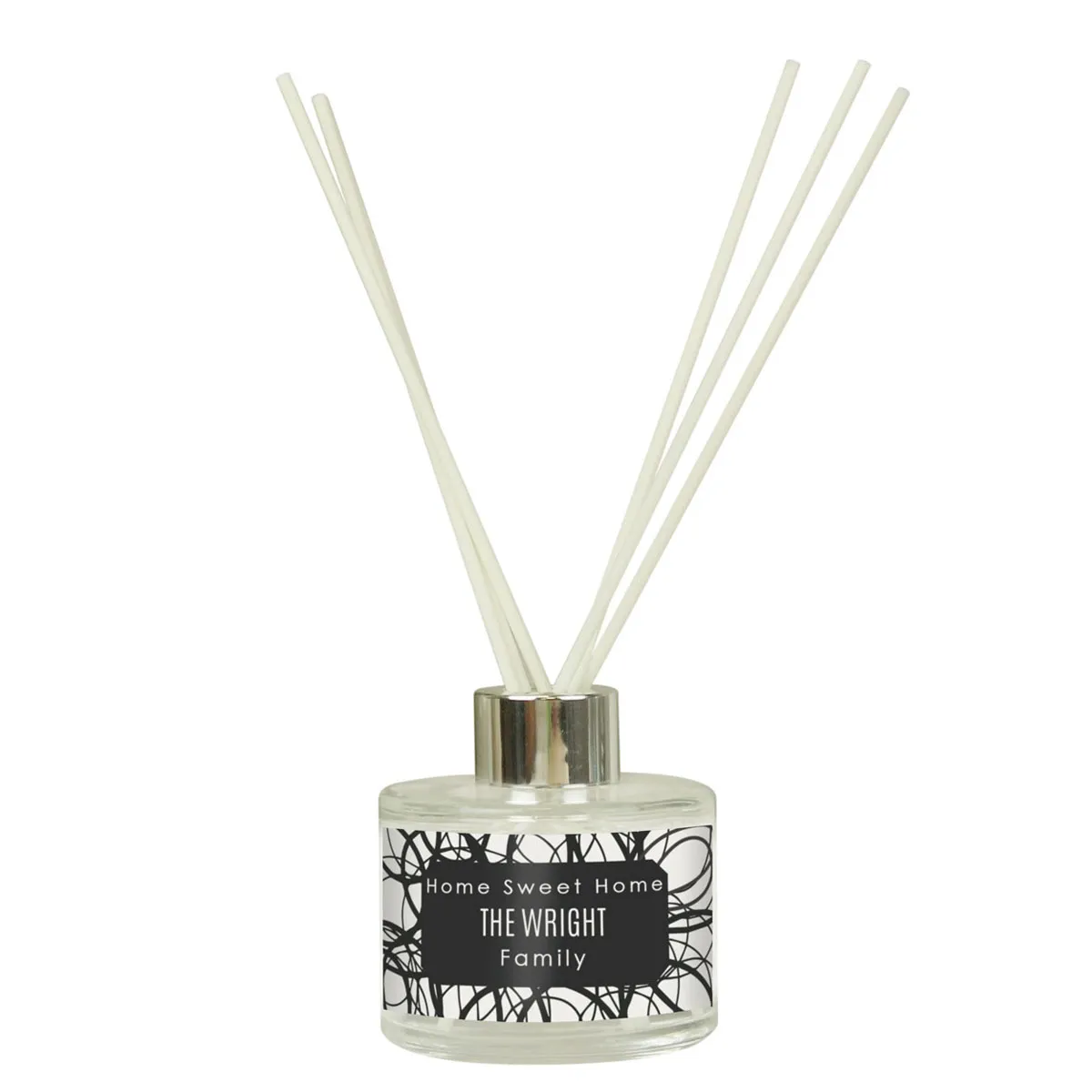 Personalised Scribble Reed Diffuser