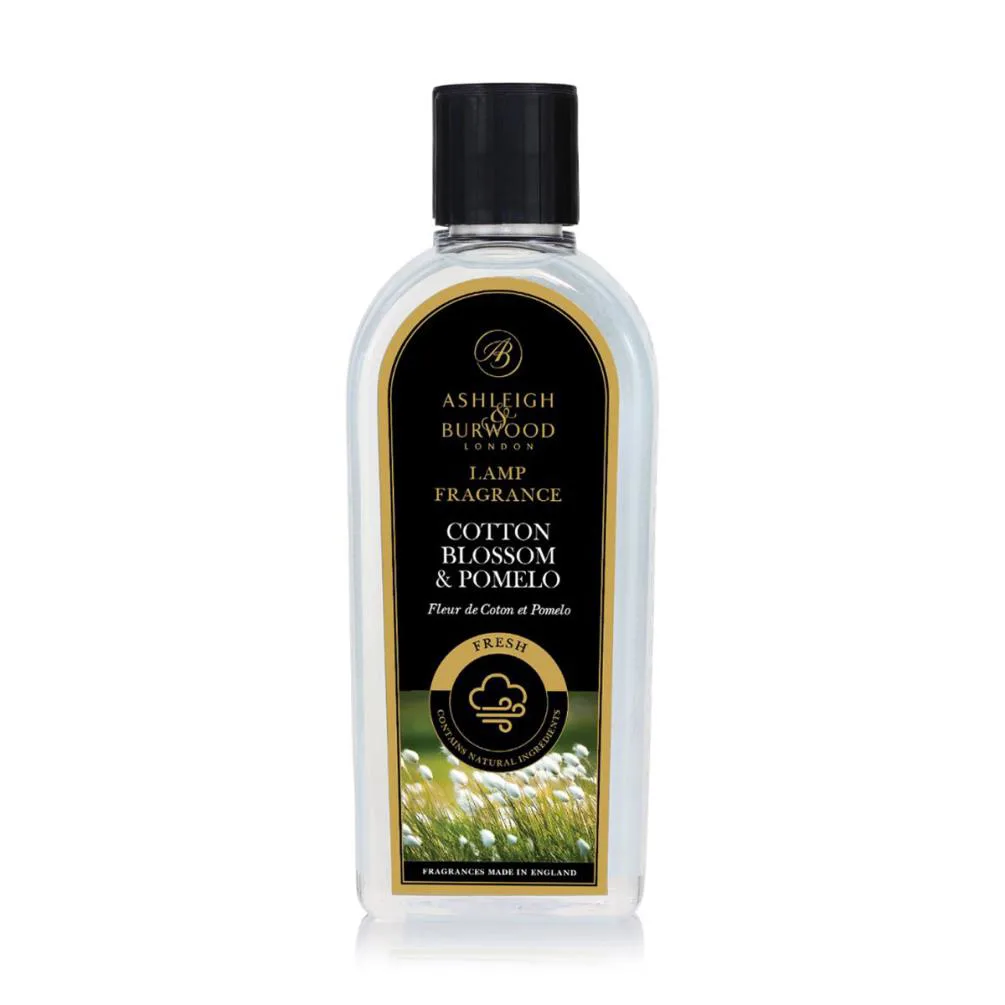 Ashleigh &amp; Burwood Cotton Blossom &amp; Pomelo Lamp Fragrance 500ml