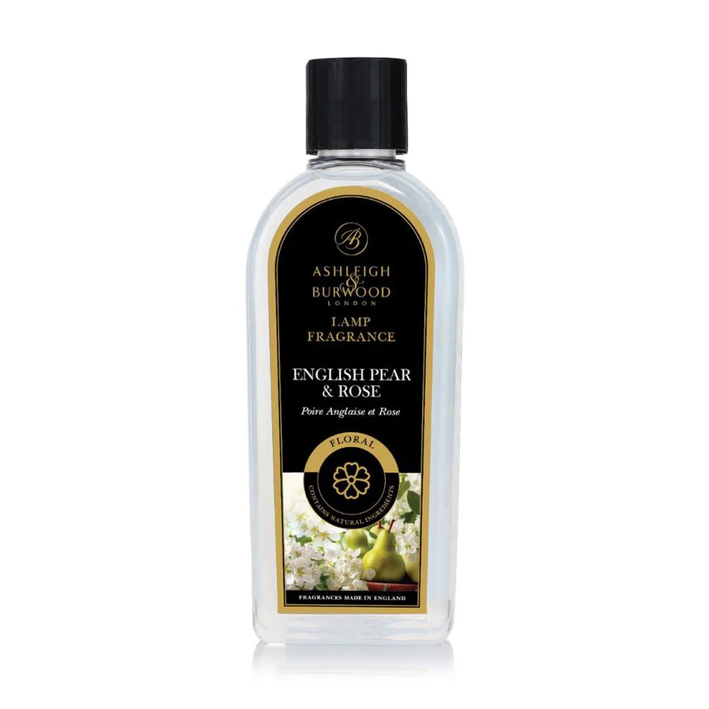 Ashleigh &amp; Burwood English Pear &amp; Rose Lamp Fragrance 500ml