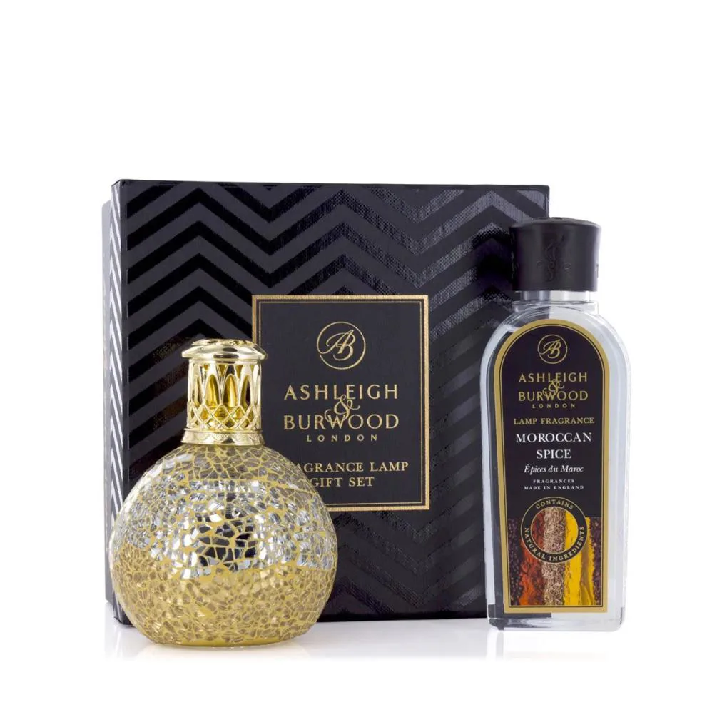 Ashleigh & Burwood Little Treasure Fragrance Lamp & Moroccan Spice Gift Set