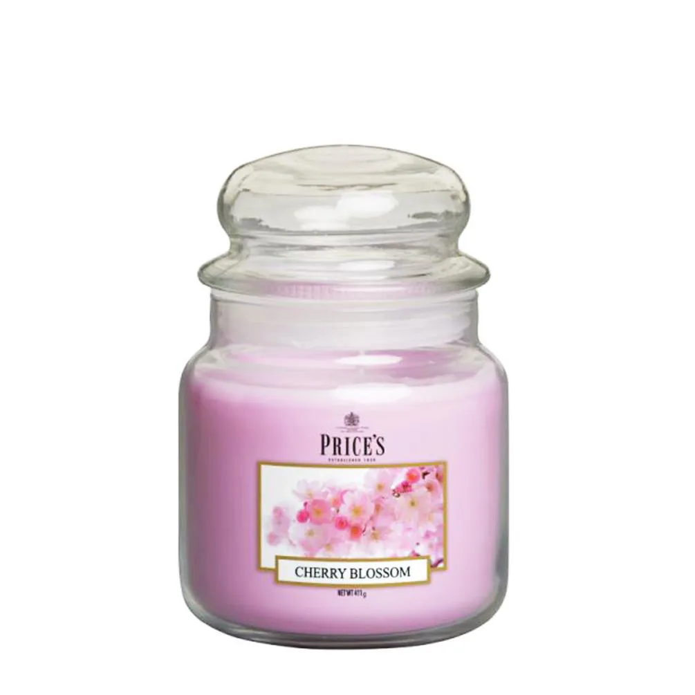 Price's Cherry Blossom Medium Jar Candle