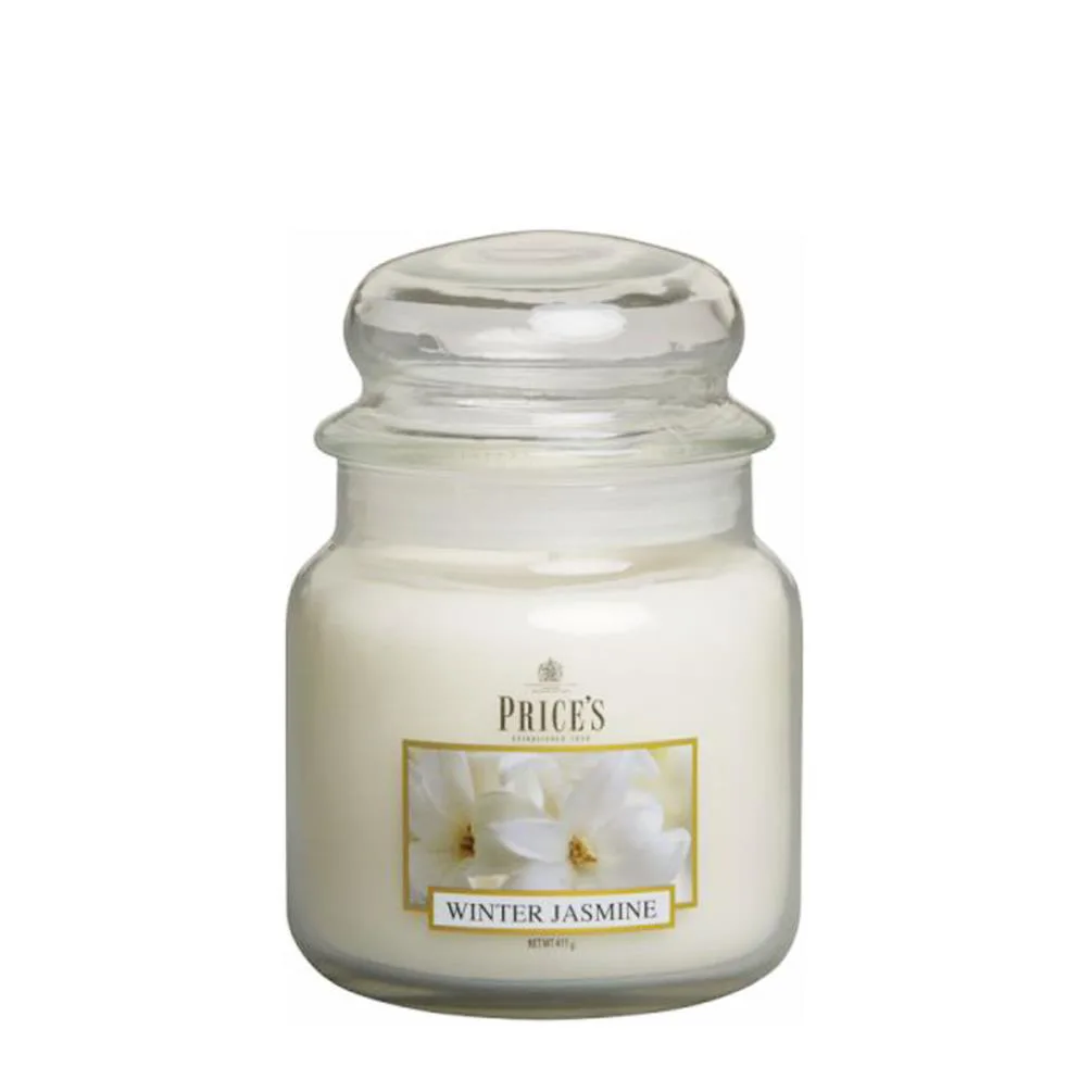 Price's Winter Jasmine Medium Jar Candle
