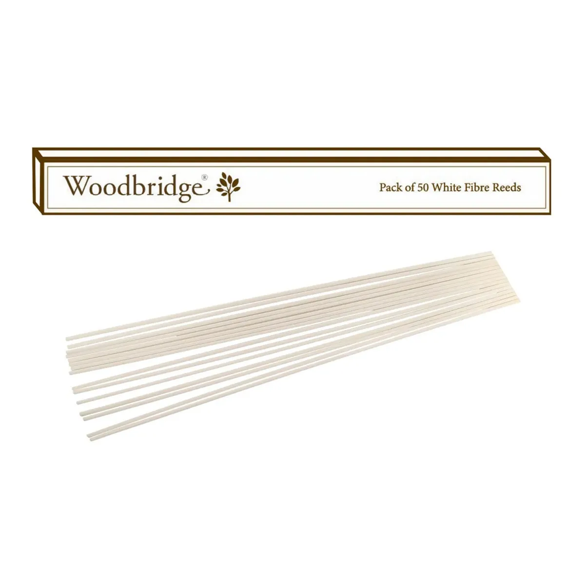 Woodbridge White Fibre Reed Diffuser Reeds 35cm (Pack of 50)