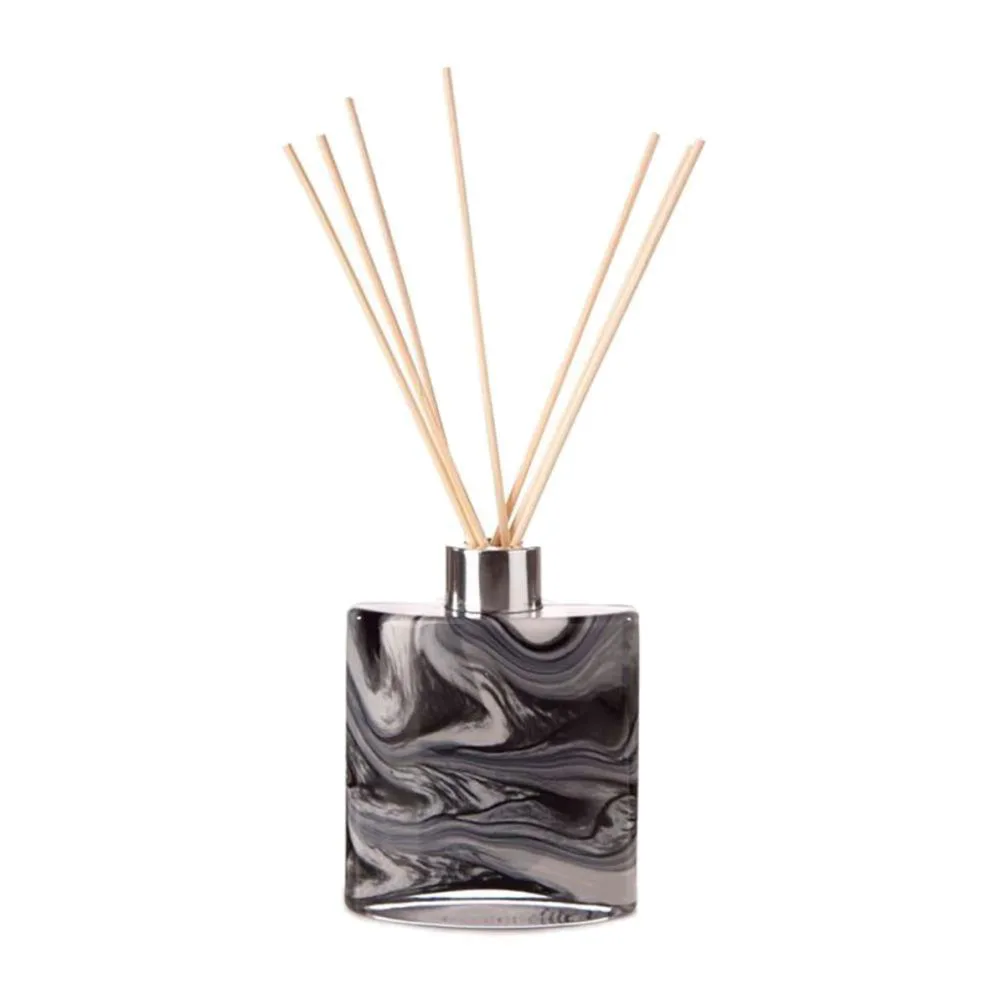 Amelia Art Glass White, Purple & Violet Sphere Reed Diffuser