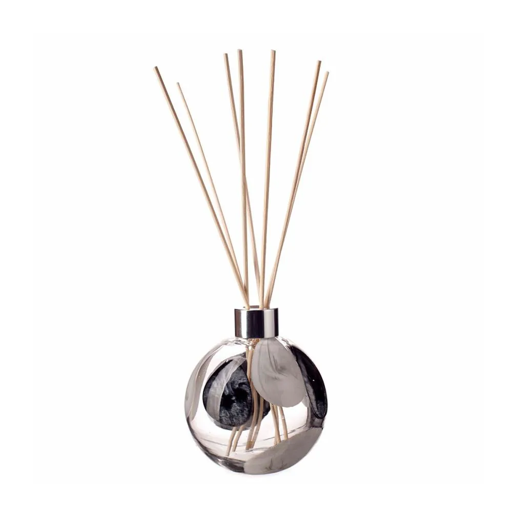 Amelia Art Glass Storm Cloud Sphere Reed Diffuser