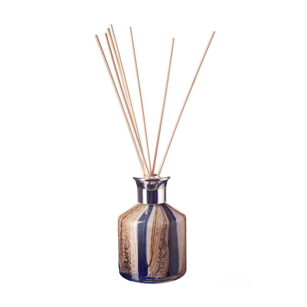 Amelia Art Glass Naval Oak Cylinder Reed Diffuser